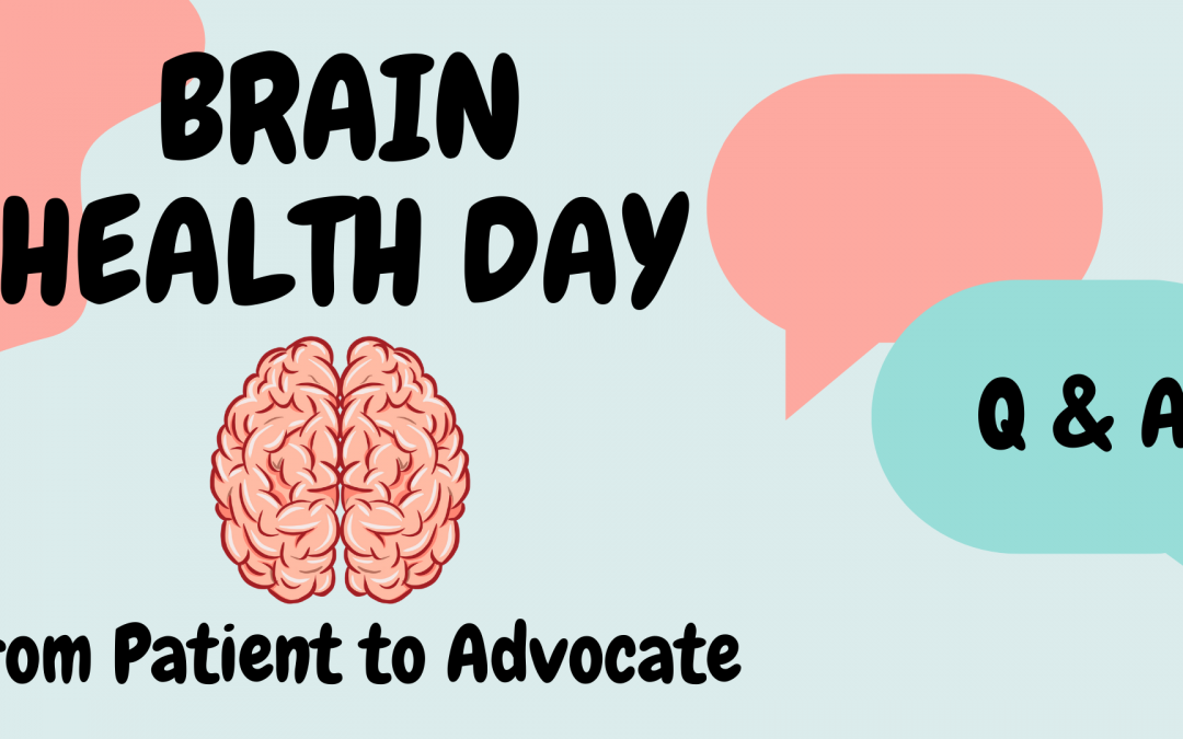 Video: From Patient to Advocate at Brain Health Day 2023